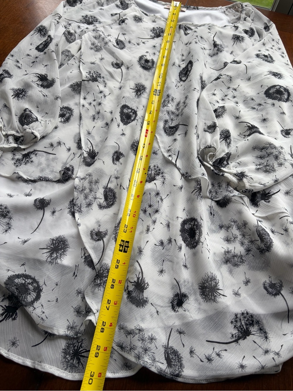 Dressbarn | Dandelion Sheer Blouse - Picture 5 of 12